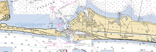 Choctawhatchee Bay Depth Chart