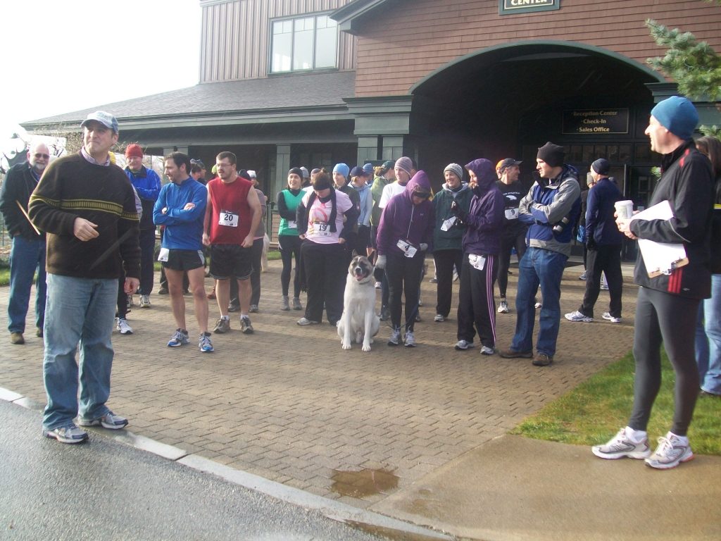 Runners at the ready