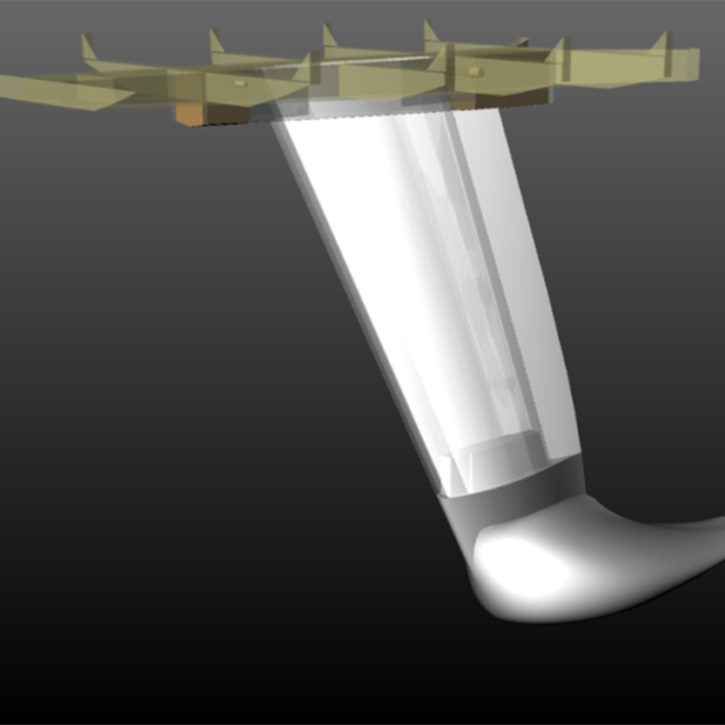 Model of Ginger's Keel