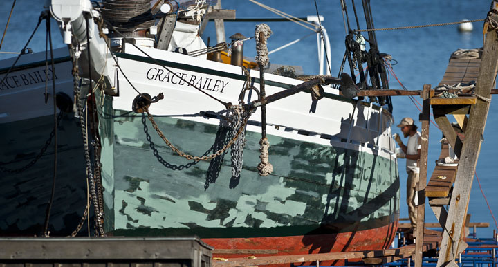 Fitting out - Rockland Harbor