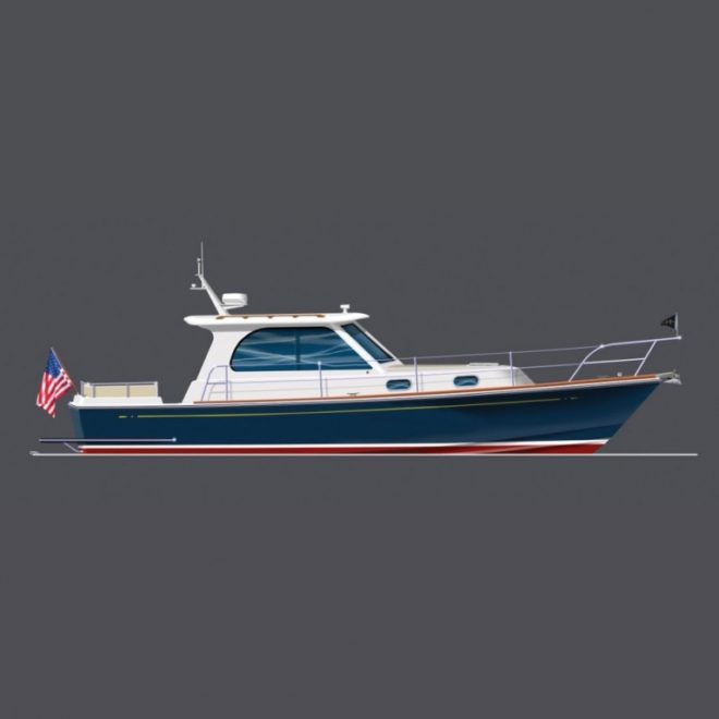 The new Surfhunter 36 Coupe from Hunt Yachts offers more accommodation through three layout options.