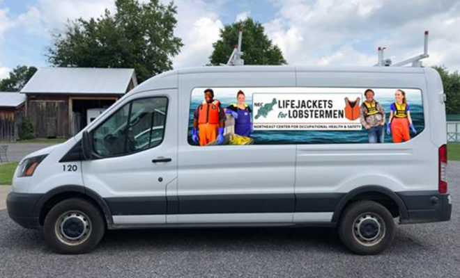 A picture of what the van will look like. Courtesy Rebecca Weil