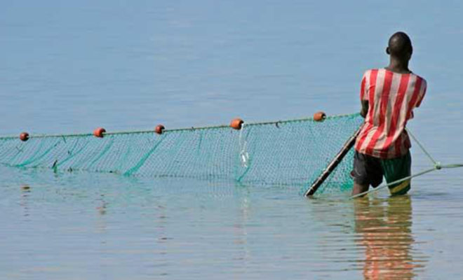 A Mozambican fisherman