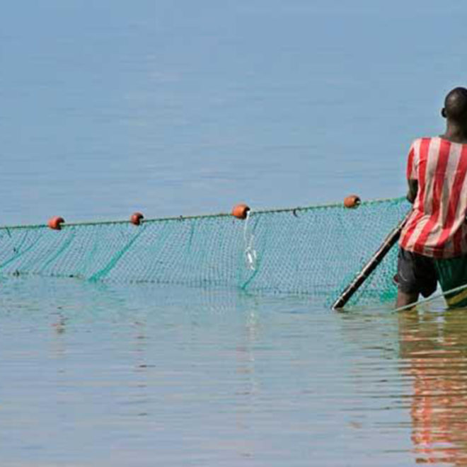 A Mozambican fisherman