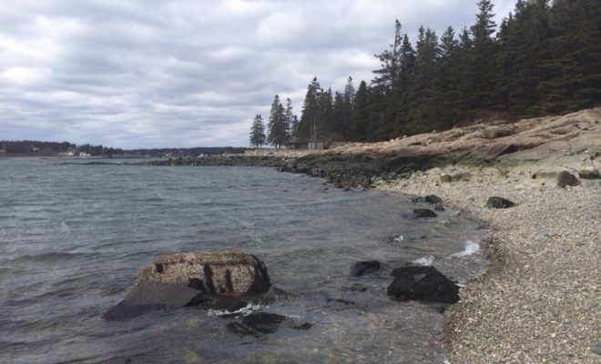 Spring clouds are all too familiar to coastal maine residents.