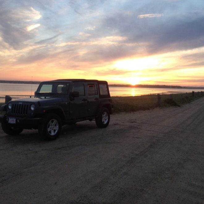 Sunset at Duxbury Beach