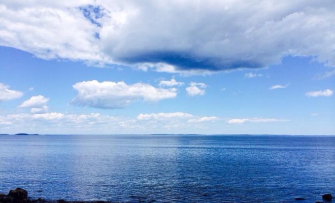 Looking out to North Haven and the afternoon glory of Penobscot Bay.