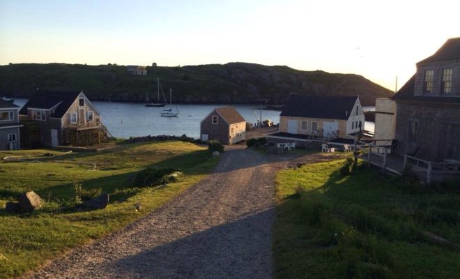 All roads on Monhegan lead to the ocean.