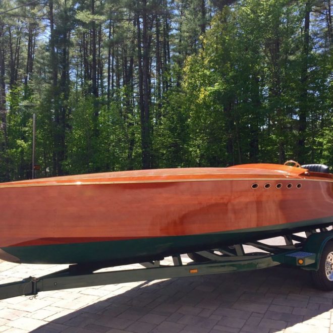 Out in the daylight, and even with minimal finish now, she really does look right. — Reuben Smith