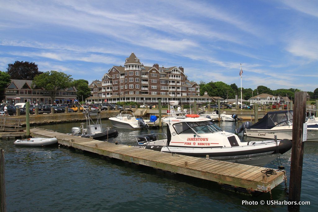 Jamestown is just a couple of miles across the East Passage from busy Newport, but it can seem like a whole different world.