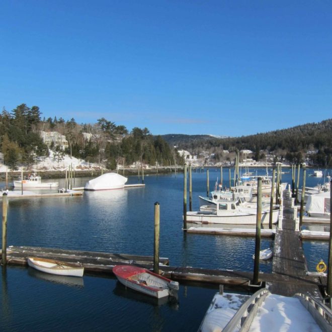 In Northeast Harbor, the boats are all work and no pleasure.