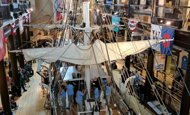 Board the world's largest ship model: the 100-year-old Lagoda.