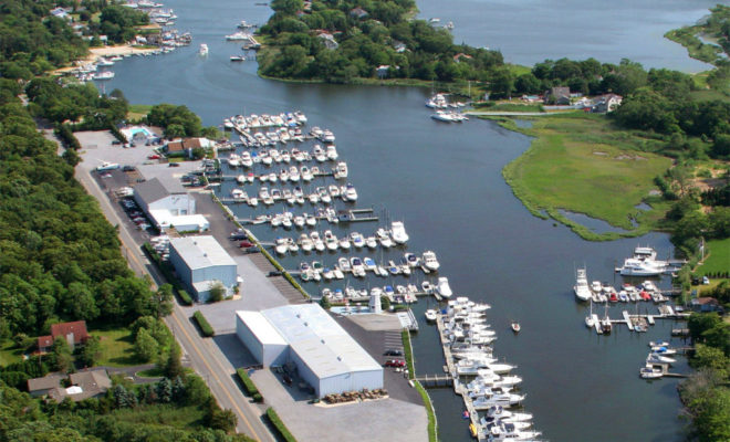 Lighthouse Marina, of Aquebogue, offers the entire line of Southport Boats' 27 and 29-foot center-console fishing boats.