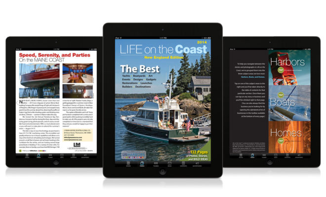 Life on the Coast 2014: New England is now available as a free download for Apple, Android, and Kindle devices, and on the web.