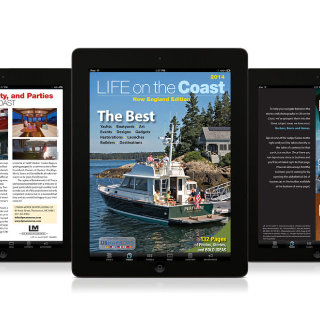 Life on the Coast 2014: New England is now available as a free download for Apple, Android, and Kindle devices, and on the web.