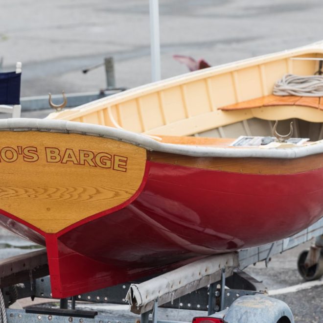 This small gem, built in Maine by Ralph Stanley, exemplifies the focus of the Small Boat Love-In