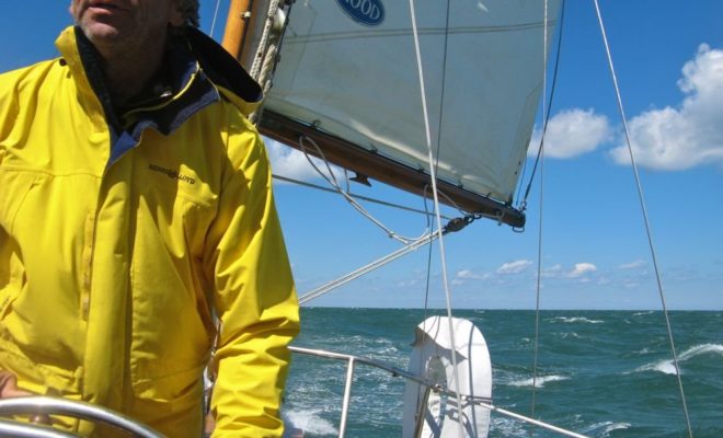 The "Nantucket Sleighride" across Nantucket Sound is always a wild ride.