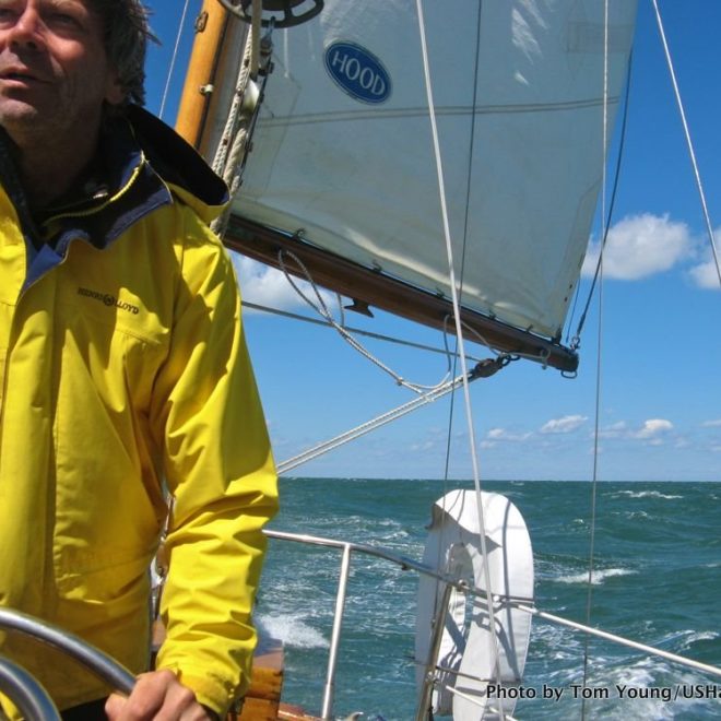 The "Nantucket Sleighride" across Nantucket Sound is always a wild ride.