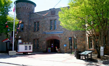 The City of Newport's Maritime Center is located in the historic Newport Armory at 365 Thames Street.