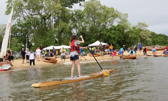 The paddleboards are always popular.