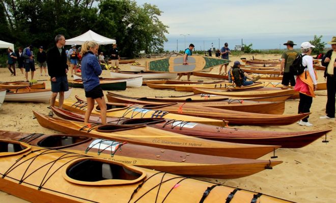 Okoume is the African hardwood used in most of CLC's boat kits.