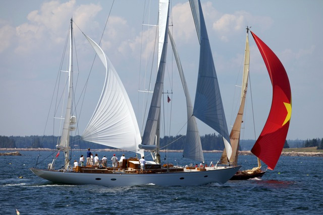 Sailing on Penobscot Bay. Photo by Alison Langley