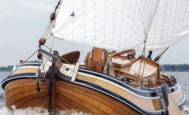 Friesland sailing barge 'Uiltje'