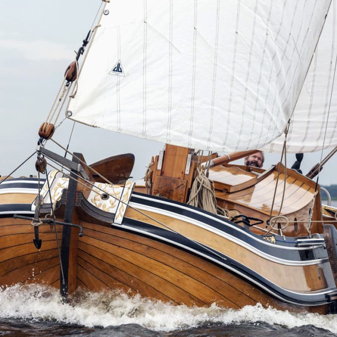 Friesland sailing barge 'Uiltje'