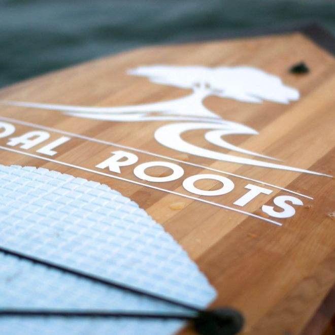 Tidal Roots specializes in Stand-Up Paddleboards and technical fishing gear. Image by Kyle Schaefer at Tidal Roots.