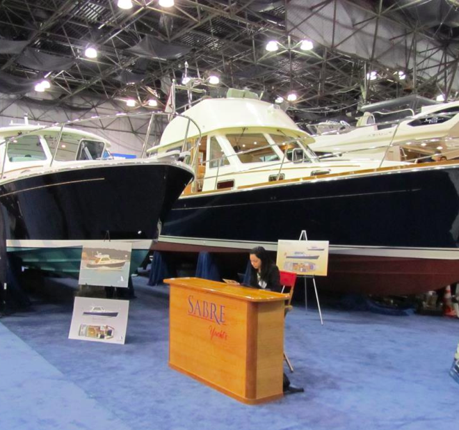 Sabre Yachts will have the Sabre 42 Salon Express on display at this year's New York Boat Show, Jan. 4-8..
