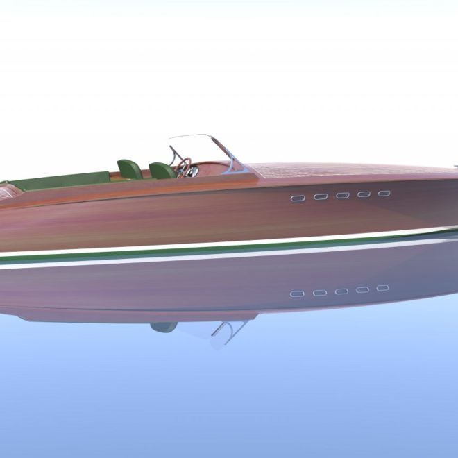 This new design from Stephens Waring Yacht Design will be right at home on the lakes of upstate New York.