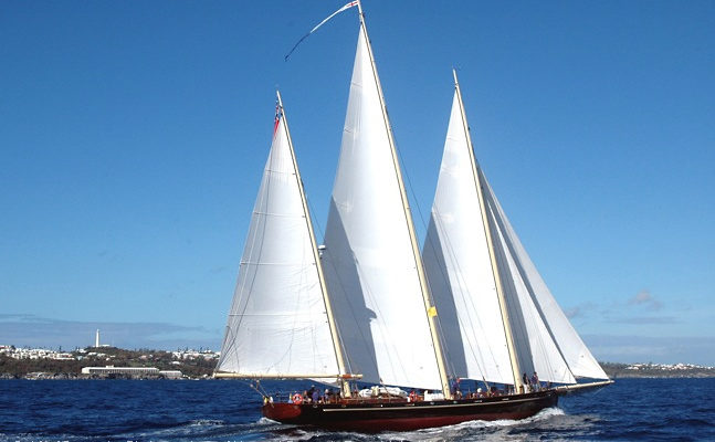 Built in 2006, Spirit of Bermuda will race in the 2012 Newport-Bermuda Race in a new "spirit of tradition" class.