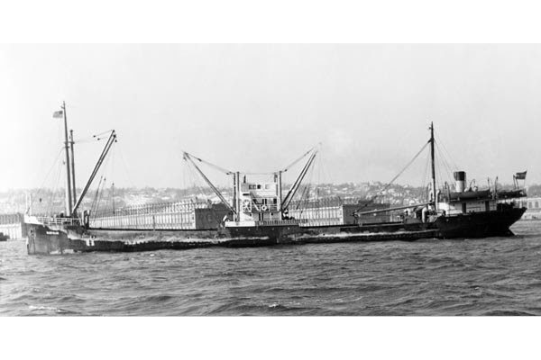 The freighter SS Bluefields was sunk by the German submarine U-576 in July 1942. The wrecks of the two ships were discovered in