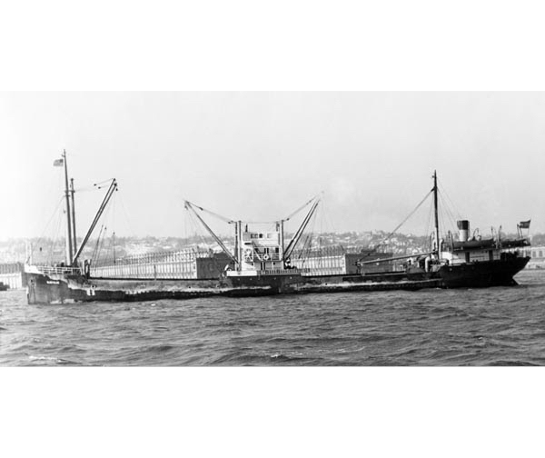 The freighter SS Bluefields was sunk by the German submarine U-576 in July 1942. The wrecks of the two ships were discovered in