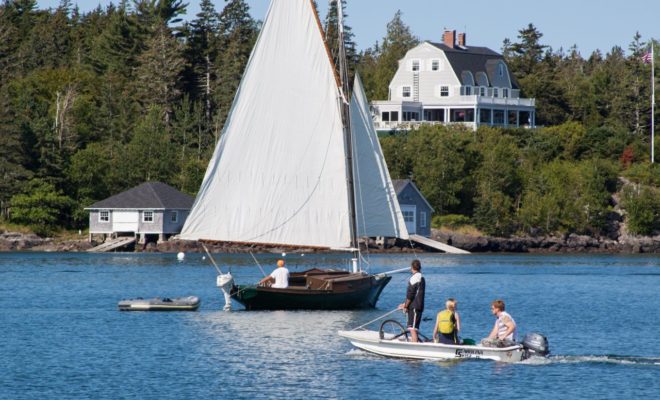 If that's too much excitement, sail on Sunday mornings. Winds are light and boats are few.