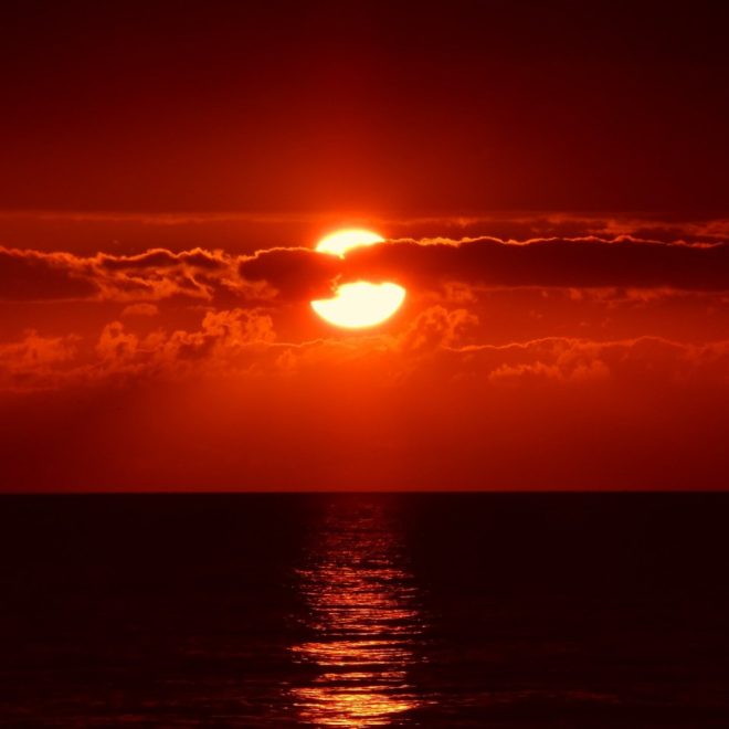 Red sky at night...