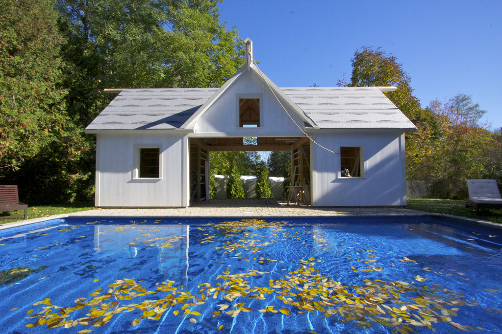 A Pool Barn on Rockport Harbor