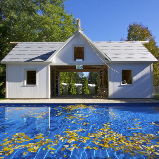 A Pool Barn on Rockport Harbor
