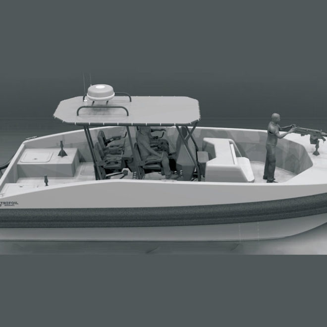 Front Street Shipyard in Belfast will begin construction of high-performance catamarans for Trefoil Marine.