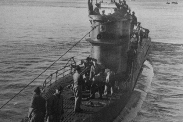 The German World War II submarine U-576. (Credit: NOAA/Ed Caram)