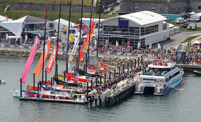 The Volvo Ocean Race Newport Stopover will be held May 8-20, 2018. Photo by Ainhoa Sanchez.