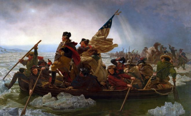 George Washington Crossing the Delaware by Emanuel Leutze