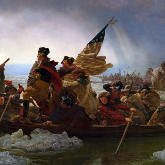George Washington Crossing the Delaware by Emanuel Leutze