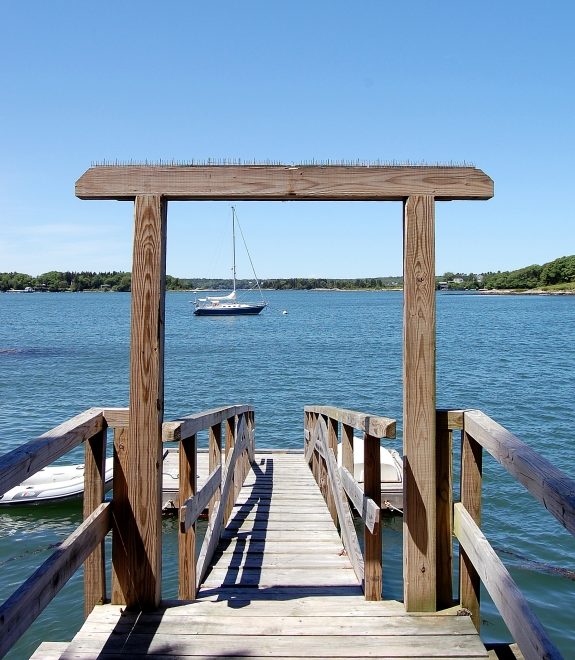 Indiantown Island Dinghy Dock.