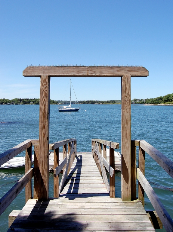 Indiantown Island Dinghy Dock.