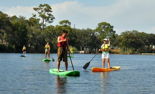 Paddleboard Safety Class at Eglin Air Force Base, FL