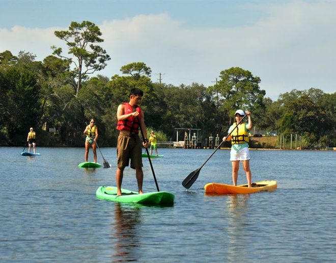 Paddleboard Safety Class at Eglin Air Force Base, FL