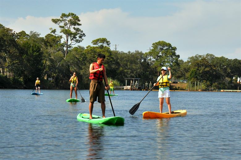 Paddleboard Safety Class at Eglin Air Force Base, FL