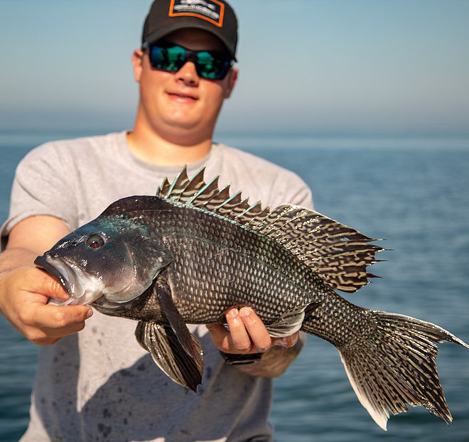 Black Sea Bass Fishing with Goose Hummock