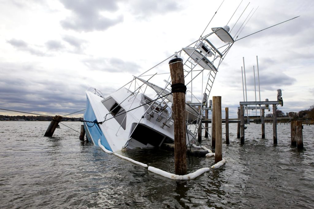 Where to keep your boat in a hurricane.